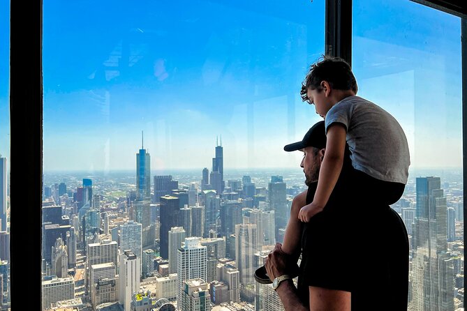 360 Chicago Observation Deck Sip and View Ticket - Tilt upgrade: the add-on that changes the whole level of fear