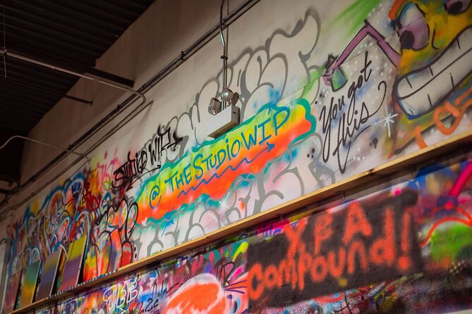 BYOB Spray Paint and Sip at Studio W.I.P. - Local Guest Artists and the Teaching Style That Helps Beginners