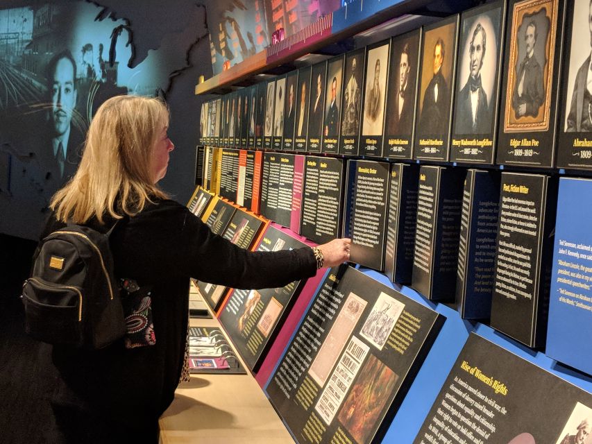Chicago: American Writers Museum Flexible Date Entry Ticket - Nation of Writers Gallery: where writing turns into an interactive timeline