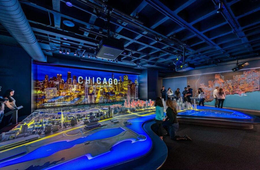 Chicago: Architecture Center Exhibit Admission - The Chicago City Model Experience: 4,200+ buildings in one room