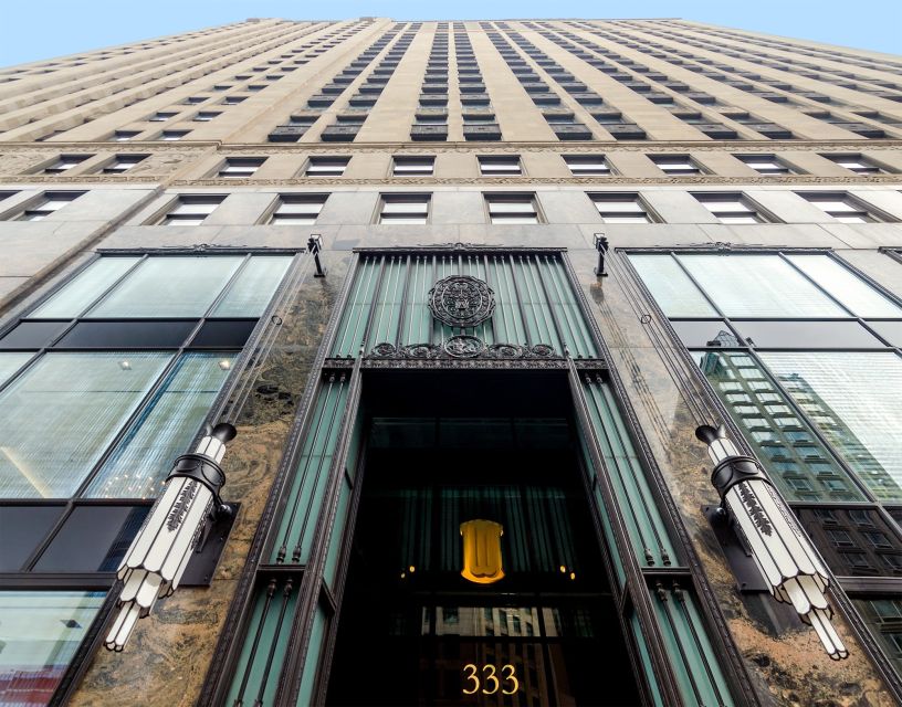 Chicago: Art Deco Skyscrapers Walking Tour - The Fifth Landmark Lobby Stop and the Walk to Merchandise Mart