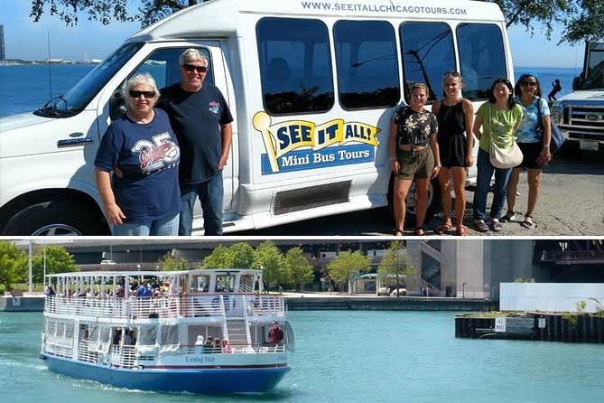 Chicago City Tour with Architecture River Cruise Option - Minibus Comfort: Getting Close Without the Big-Coach Feel