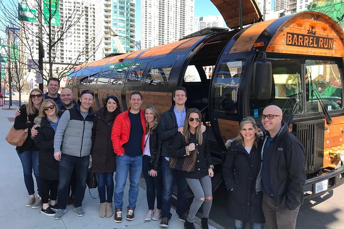 Chicago Craft Brewery Barrel Bus Tour - The guides and the Prohibition stories on board