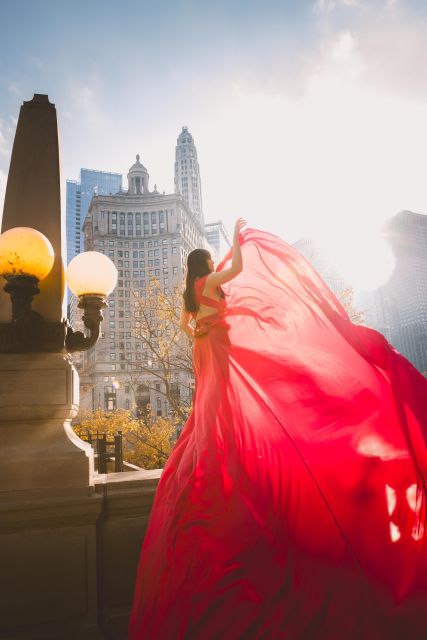 Chicago Luxury Flying Dress Photoshoot - Should you book the Chicago flying dress photoshoot?