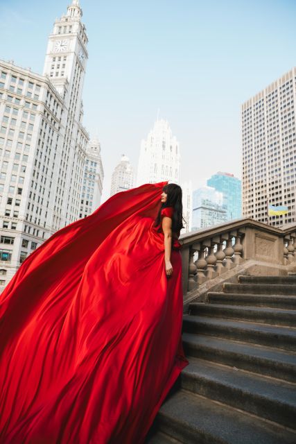 Chicago Luxury Flying Dress Photoshoot - Your photo gallery: fast, shareable, and designed for real life