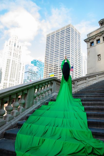 Chicago Luxury Flying Dress Photoshoot - The flying dress: what you’re really paying for