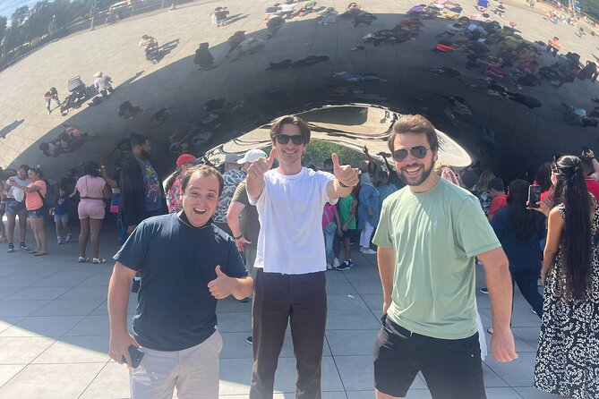 Chicago Luxury Minibus City Tour and Architecture River Cruise - Cloud Gate at Millennium Park: the Bean with just enough time