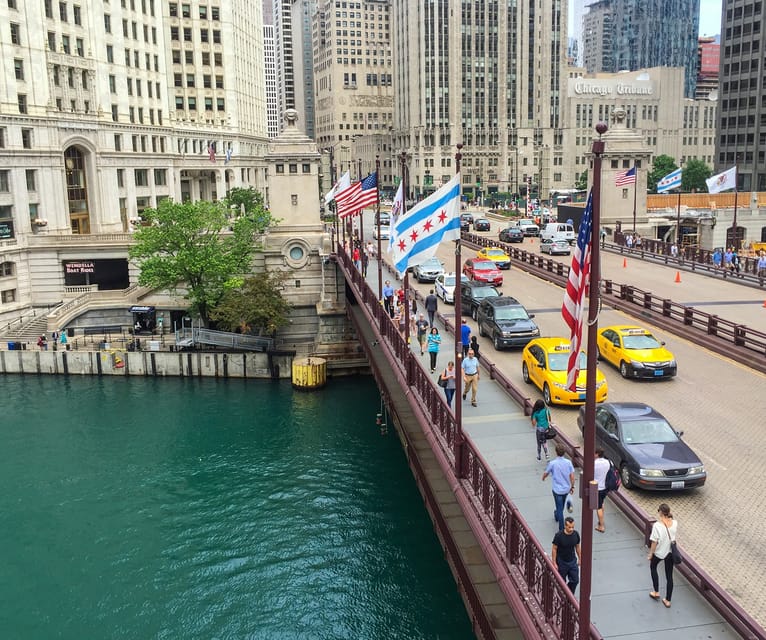 Chicago: Magnificent Mile Walking Tour - The DuSable Bridge stop: where transportation changed the neighborhood