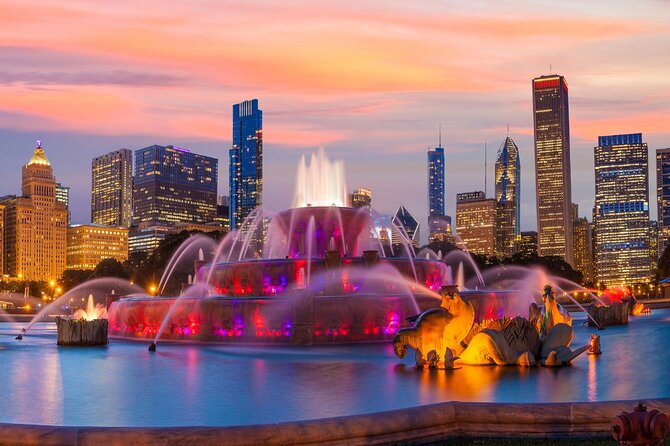 Chicago Night Driving Tour with Skydeck and River Cruise - From downtown pickup to Skydeck’s 103rd-floor views