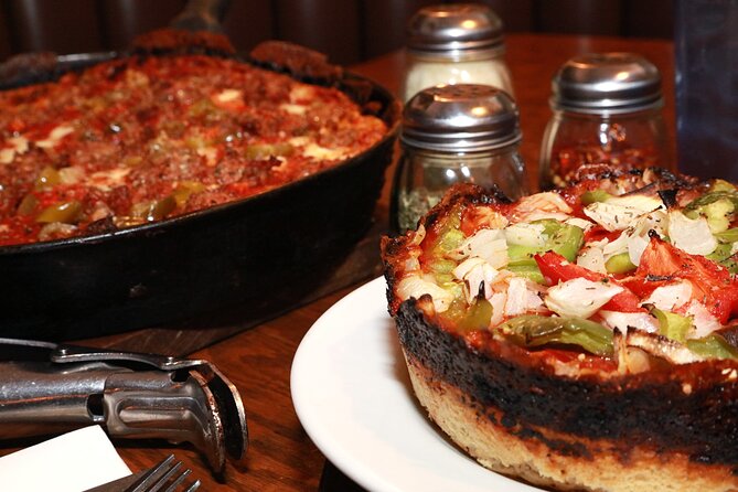 Chicago Pizza Tour - Stop 2: Flo & Santo’s in the Grant Park Area, Tavern Style with a Fusion Twist