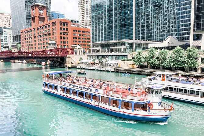 Chicago River Architecture Tour and Big Bus Hop-on Hop-off Tour - Stop-by-Stop Route Guide (from the Riverwalk to River North)
