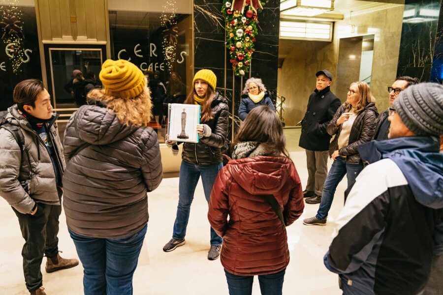 Chicago's Original Dazzling Architectural Interiors Tour - Postmodern vaulted ceiling with Moorish details: the surprise stop