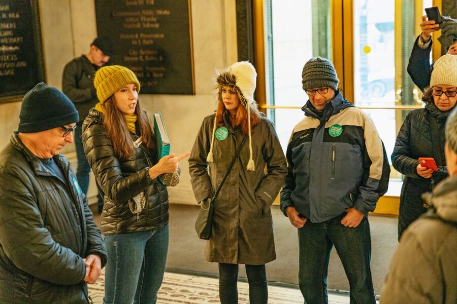 Chicago's Original Dazzling Architectural Interiors Tour - The Tiffany dome finale: why the scale hits you in the best way