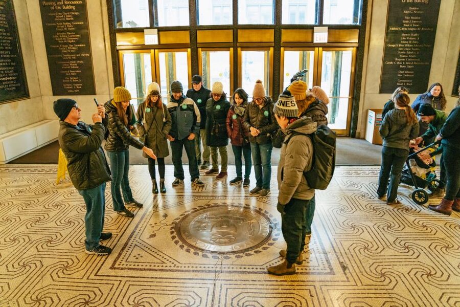 Chicago's Original Dazzling Architectural Interiors Tour - Roaring ’20s Art Deco rooms: style you can feel underfoot