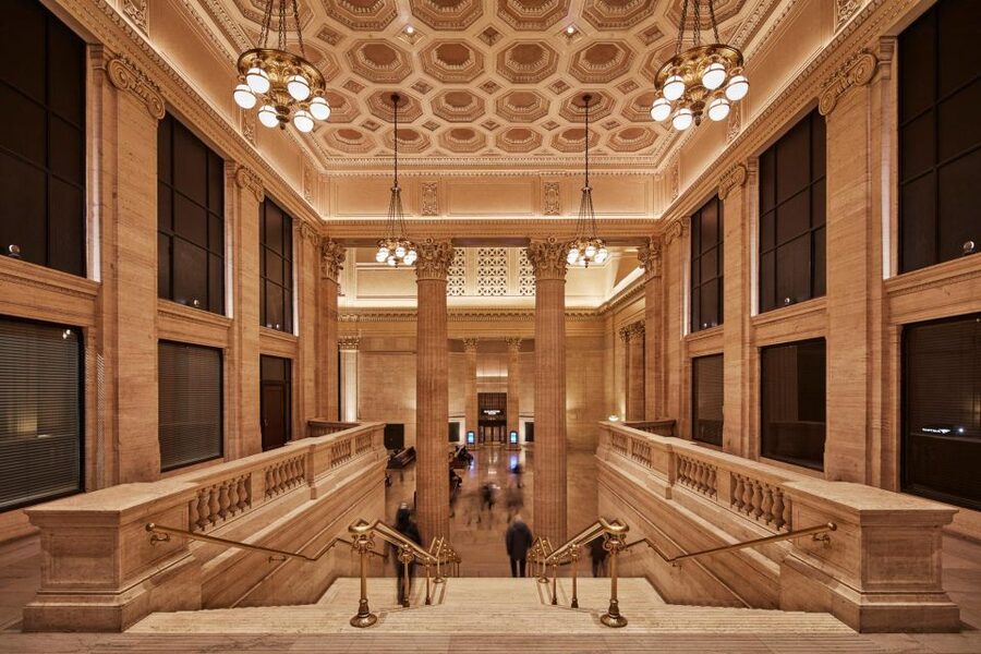 Chicago: Secret Interiors Architecture Walking Tour - Union Station Start: Great Hall rendezvous under Clinton Street