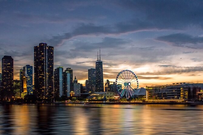 Lake Michigan Sunset Cruise in Chicago - The Chicago River Segment: Your Running Start on Landmarks