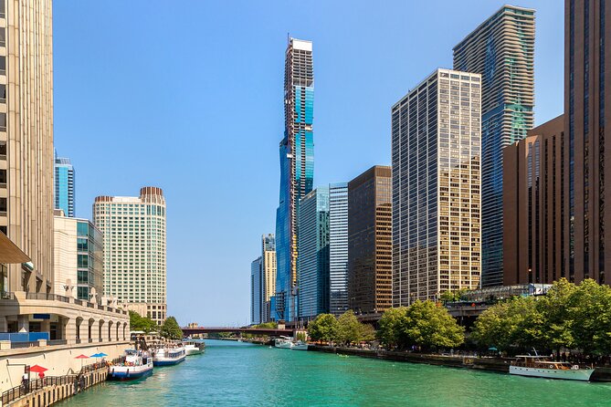 Magnificent Mile Tour With Optional 360 Chicago Upgrade - Chicago River retail stretch: elite storefronts meet classic theater vibes