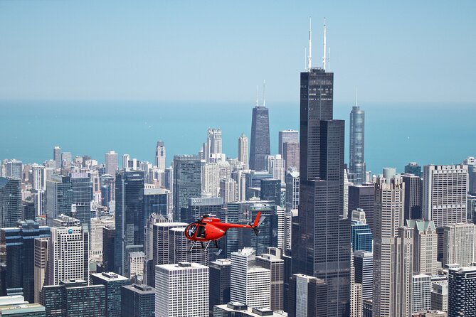 Private 45-Minute Chicago Skyline Helicopter Tour - The Downtown Air Route: John Hancock Center, Willis Tower, and 360 Chicago Views