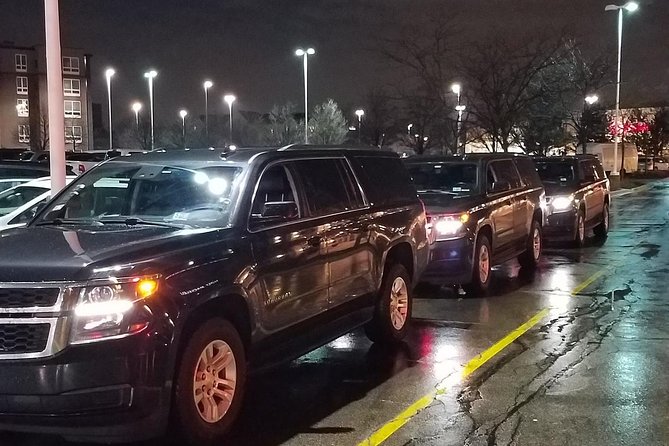 Private SUV Transfer Between O'Hare airport & Downtown Madison WI - Price and group value: $800 per group up to 6