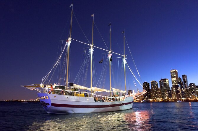 Sail on Tall Ship Windy, join us for our "Chicago Skyline Sail" - The Real Itinerary: A Quiet Sail Out, Then Back to the Same Spot