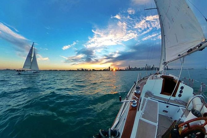 Serene Private Sunset Sail on Lake Michigan - Navy Pier, Chicago - Chicago Skyline at Golden Hour: The View Most People Only Guess About