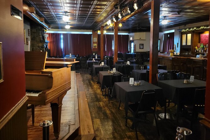 Vito's Vault Chicago finest dinner theatre speakeasy - The menu: hearty entrées with built-in comfort